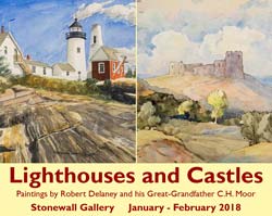 Lighthouses and Castles exhibit - click for more information...