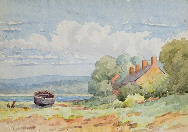 Boat and Cottage